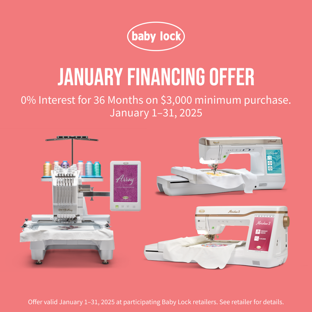 Baby Lock January Promotions