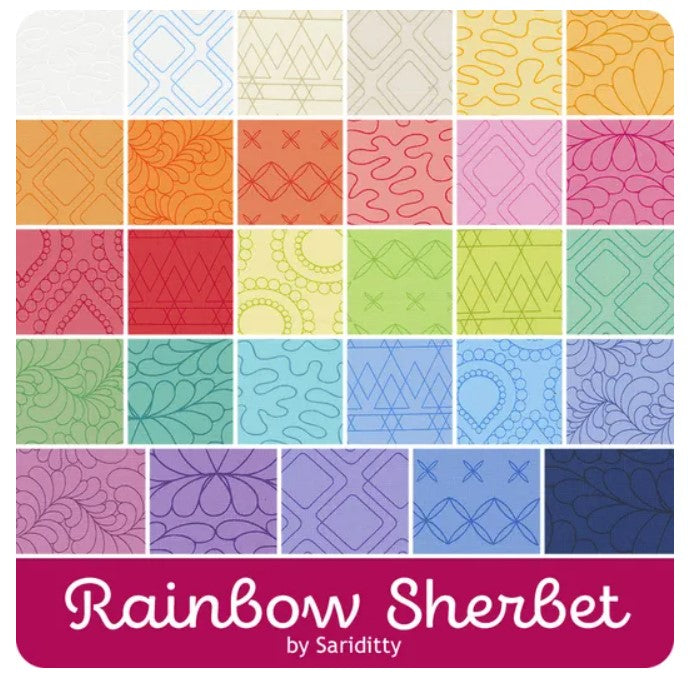 Rainbow Sherbet Quilt Lizzy Ayden